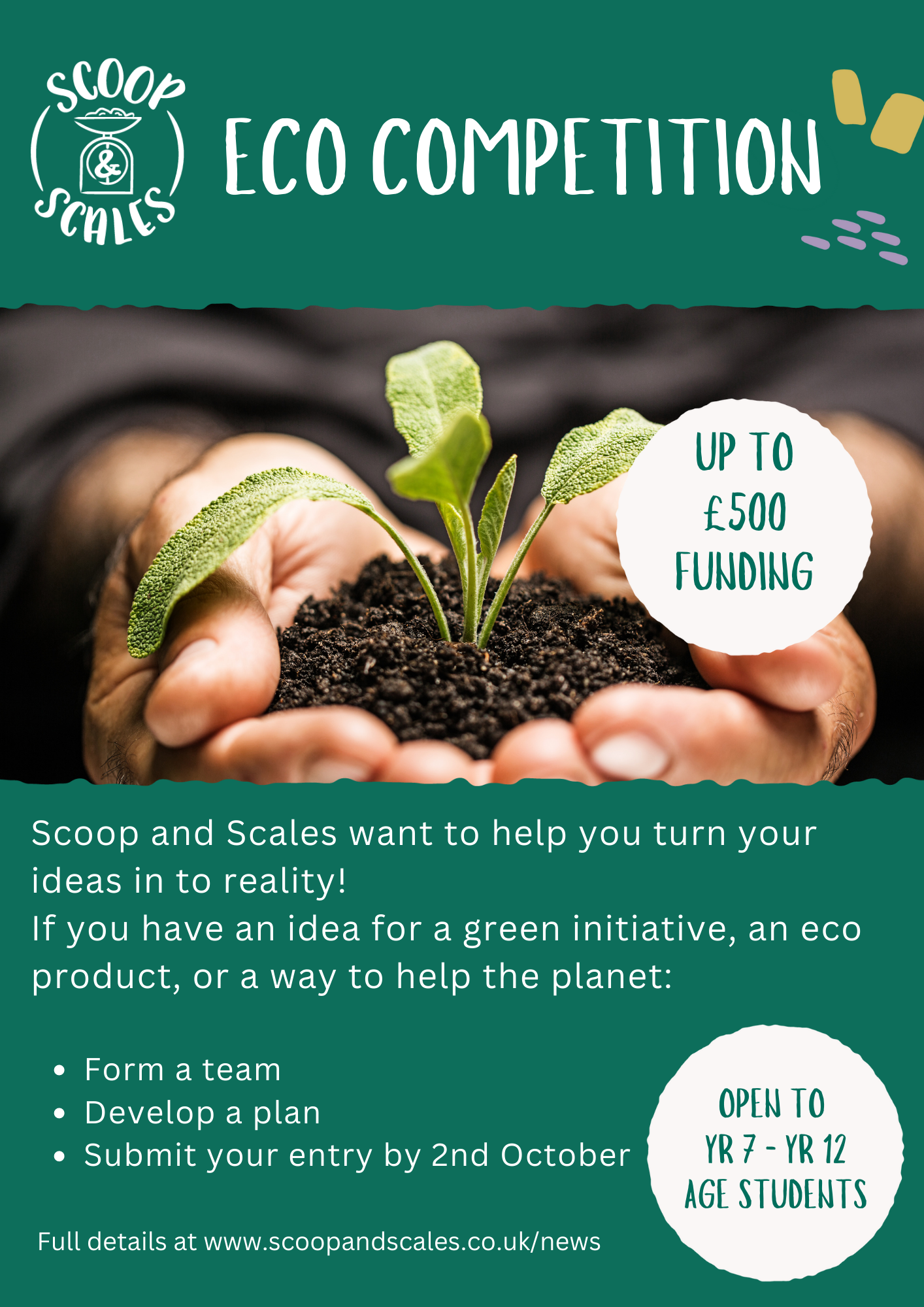 Scoop and Scales Eco Competition launches