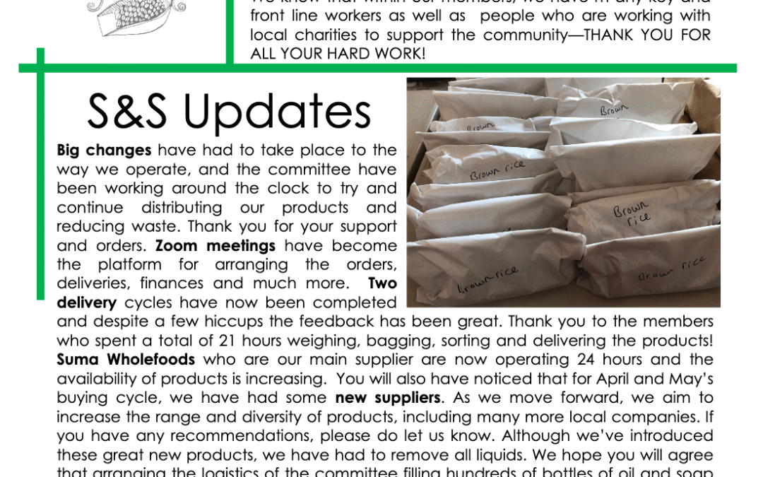 GOOD NEWS-letter – April Newsletter
