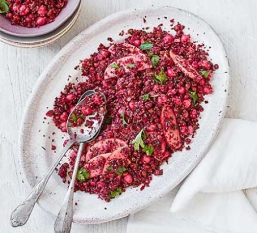 Simple Beet Tabbouleh